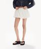 LEINJI Dumpling Mini Skirt (Ivory)