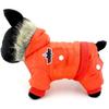 SELMAI Waterproof Fleece Lined Dog Winter Coat Snow Suit Airman Hooded Jumpsuit Snowsuits for Small Dog Puppy Chihuahua Red S