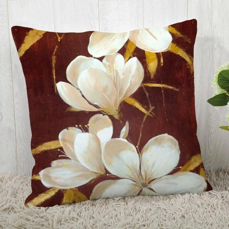 

Наволочка с жасмином в современном домашнем декоре для гостиной 40x40cm