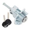 Front Left Door Lock Cylinder Barrel Assembly with Keys Zine Alloy for E46 325i 330i 330xi 2001‑2006