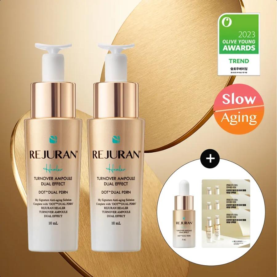 REJURAN Turnover Ampoule Dual Effect Double Set Face Ampoule for Deep Rejuvenation REJURAN Ampoule 28ml