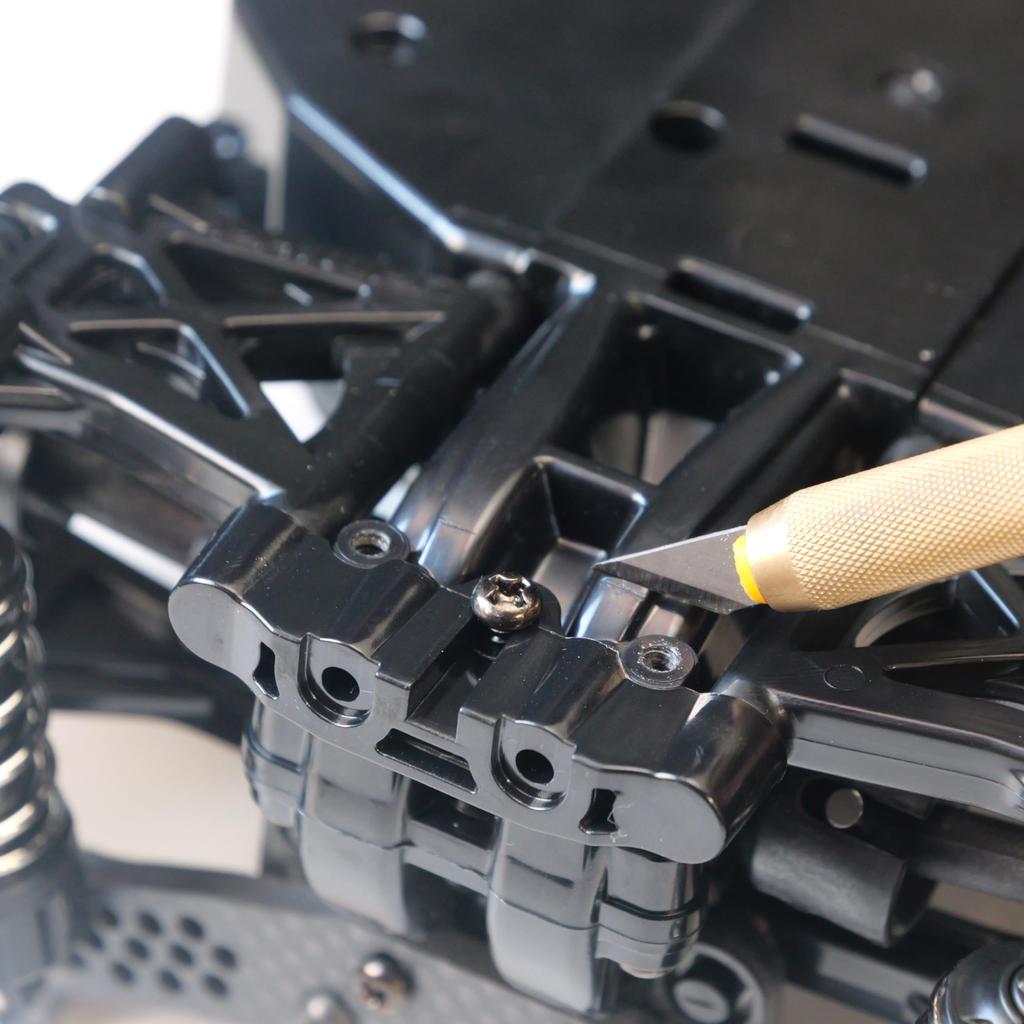 Short Carbon Fiber Bumper for TT-02 (Diffuser Compatible)