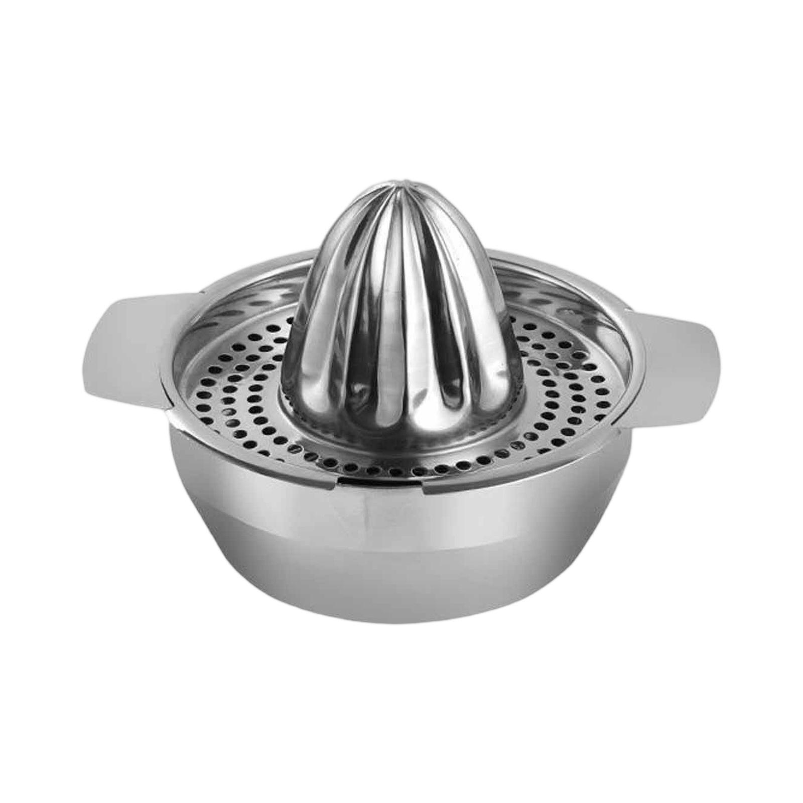 

Manual Fruit Juicer, Portable Hand- Lemon and Orange Juicer, Small Kitchen Juicer for Fresh Juice at Home One Size серебряный