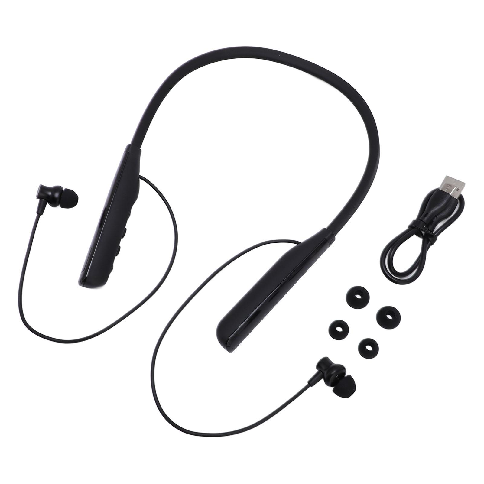 

Wireless Bluetooth V5.4 Earbuds Long Standby Time Semi In Ear Wireless Bluetooth Neckband Headphones