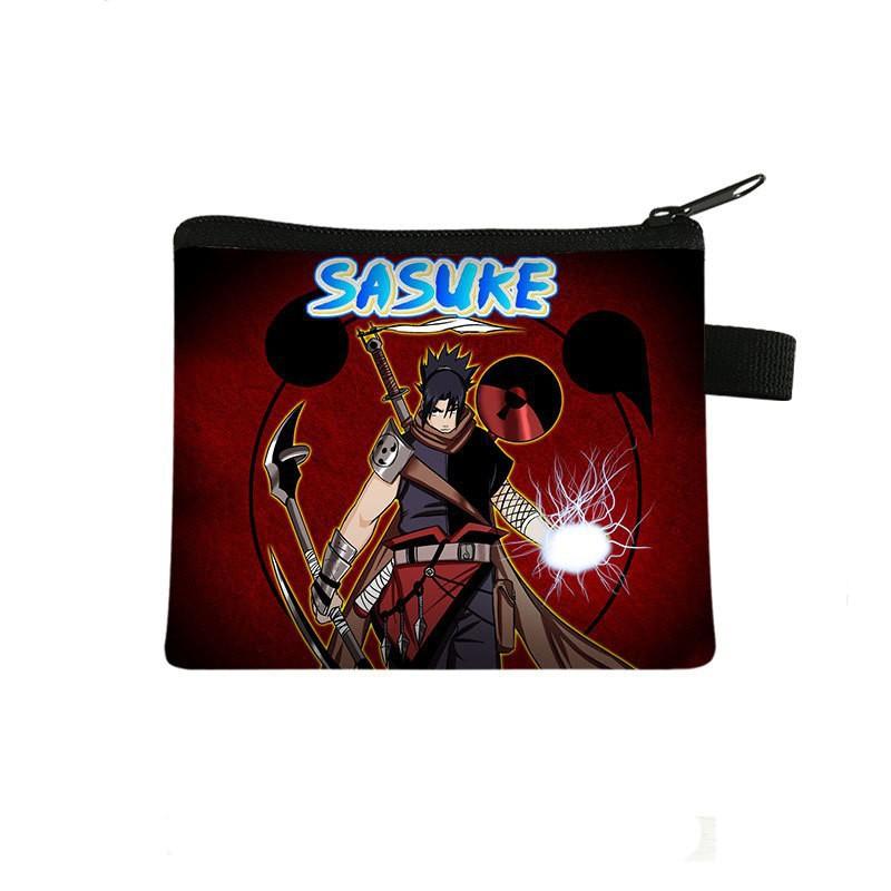 Cute Bag Naruto Children'S Change Bag, Male And Female Students' Simple Card Bag, Middle School Student Zipper Storage Bag Batch