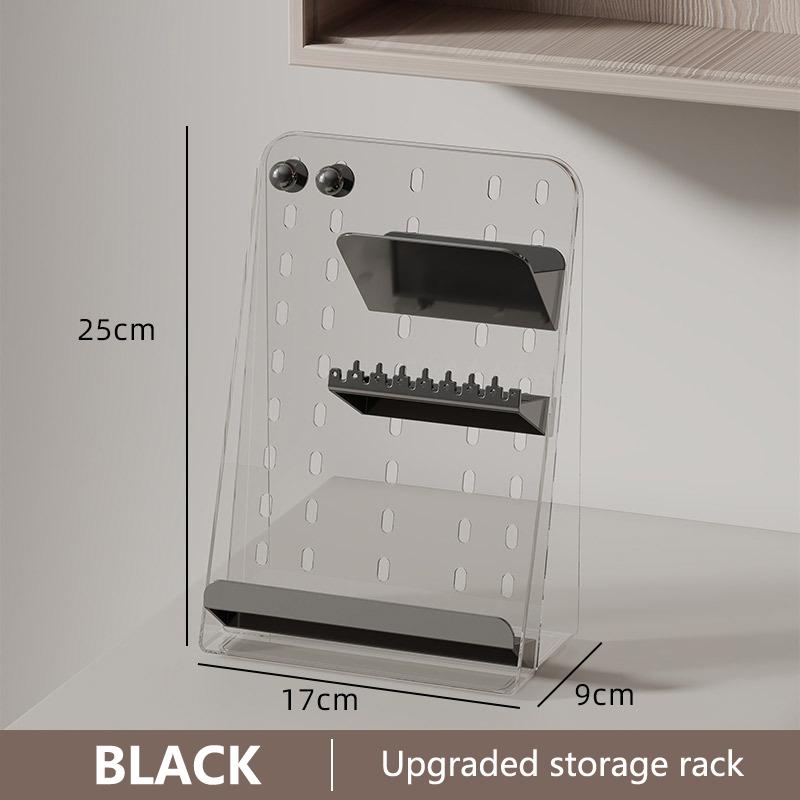 Mirror Cabinet Storage Box Storage Rack Three-Layer Cosmetics Acrylic Rack Bathroom Toilet Lipstick Dressing Table Jewelry Rack