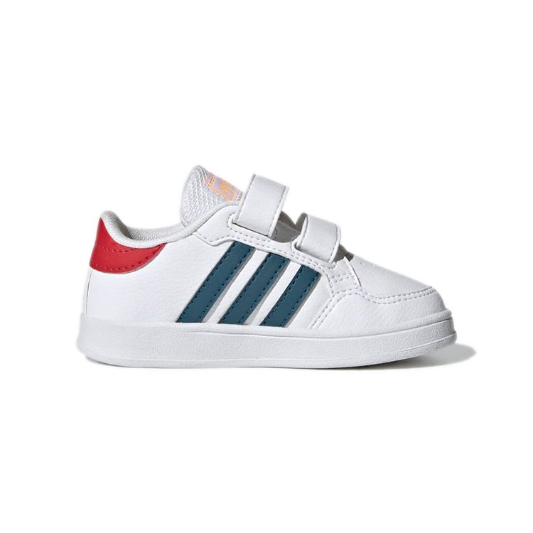 Adidas Neo Breaknet Comfortable Non-Slip Durable Low-Top Walking Shoes Baby Shoes White Blue GZ7646