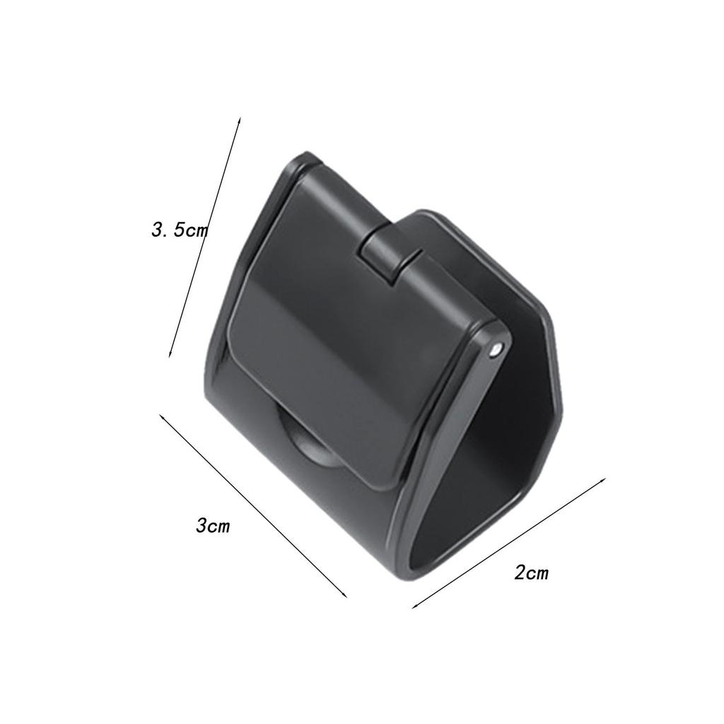 Shiwaki Car Glove Box Hook Bag Holder Compact 15kg Load Capacity Folding Organizer Storage Hanger Durable Accessories for Model Y