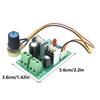 Kompakter PWM-Drehzahlregler 3A Motor Treiber Modul Einstellbare 0 Bis 100 Drehzahlregelung DC12V-36V Eingang für Geräte