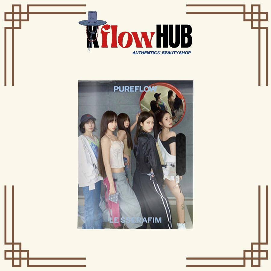 [Ready Stock] Le Sserafim 2Nd Studio Album Pureflow Pt.1 (Compact Ver.) GROUP
