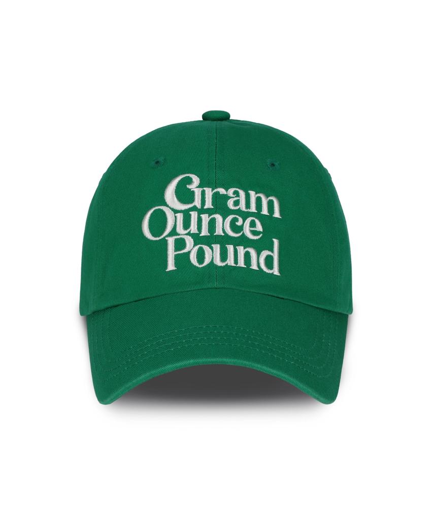 GRAM OUNCE POUND [5Colors] Everyday Logo 6-Panel Cap