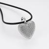 Hollow Ball Bead Love Heart Shaped Large Pendant Light Extravagant Personality Minority Senior Sense Jewelry Women
