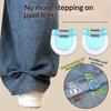 4/8/12Pcs Invisible Leg Shortening Clip,non-slip Pants Edge Clip,used For Anti-drag Pants Hem Fixing,Multifun Page Holder Clip