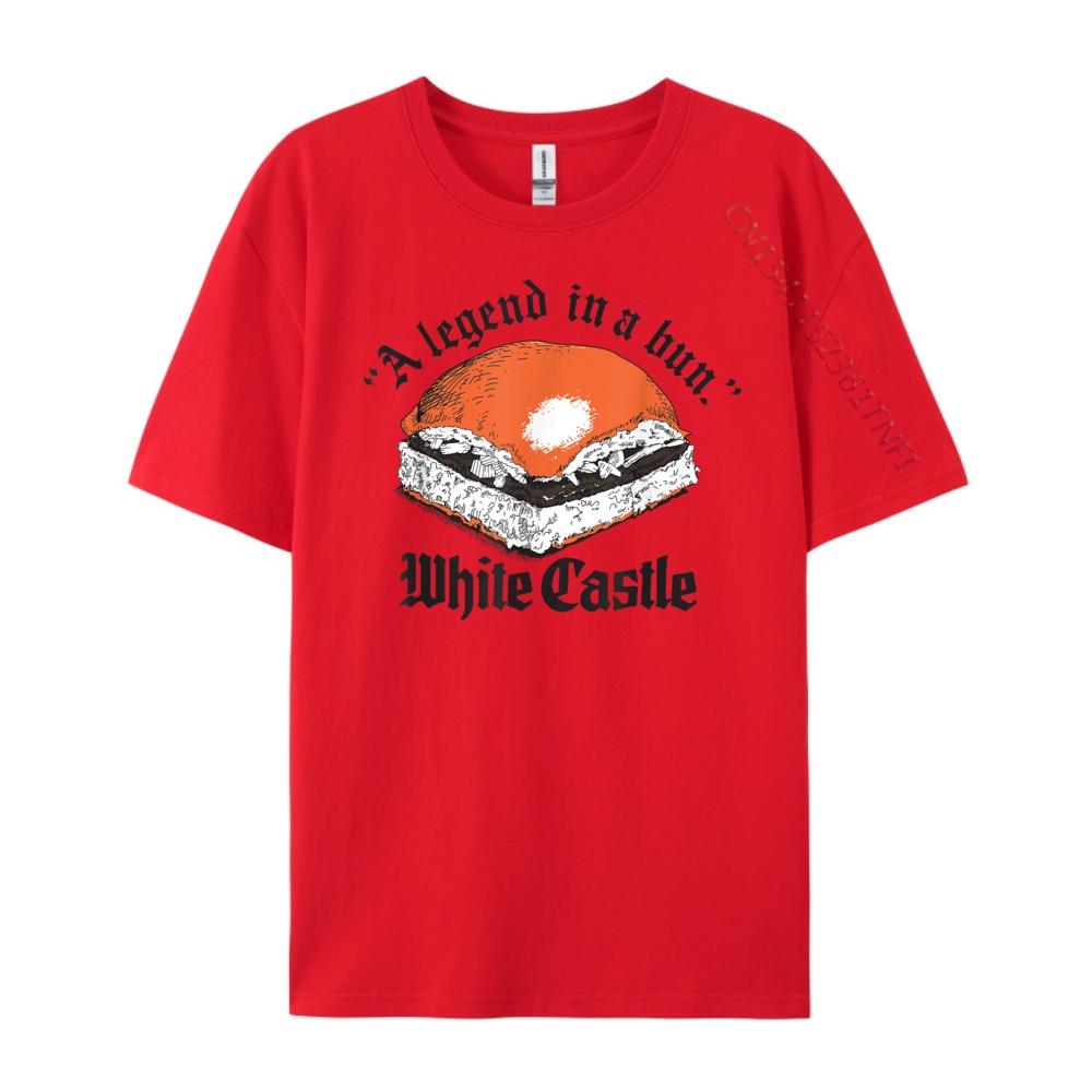 Visit The White Castle Store White Castle Legend In A Bun Designer T Shirt Men High Quality Anime T Shirts