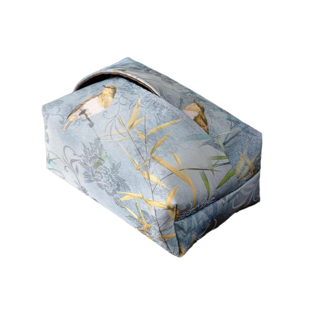 Exquisite Tissue Box Chinese Napkin Case Desktop Decorate Facial Tissue Cover  Desktop