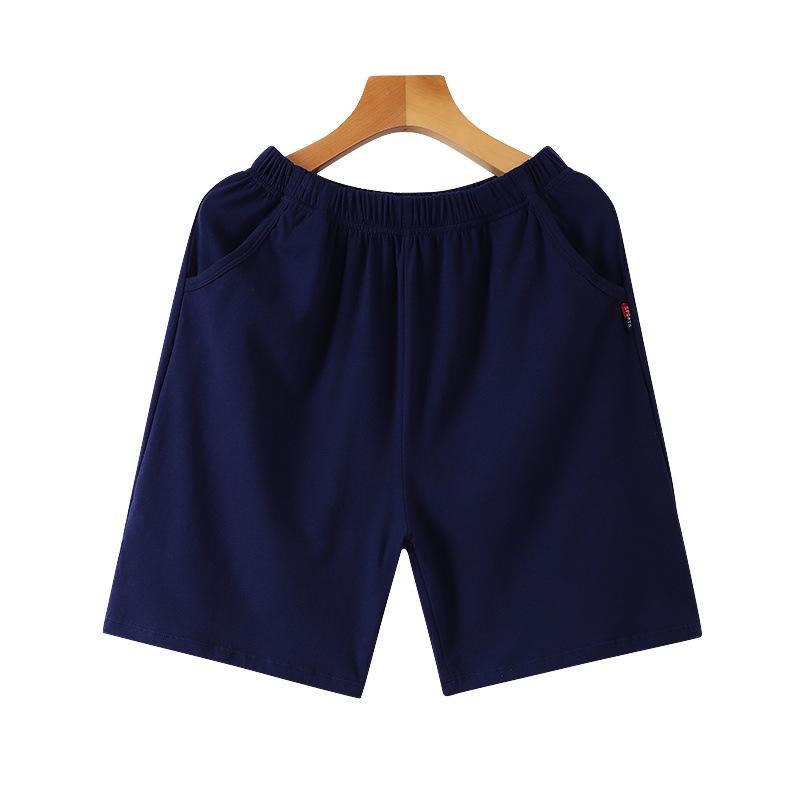 Men's Plus Size Cotton Summer Pajama Shorts - Casual & Lightweight Home Wear