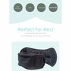 Blackout Head Strap with Eye Mask Head Support Travel Pillow for Airplanes  Travel
