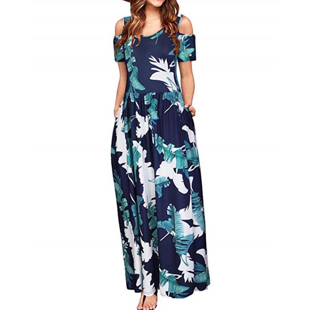 2025 Νέο Φόρεμα Casual με Κοντό Μανίκι και Στρογγυλή Λαιμόκοψη για Γυναίκες Μεγάλης Μέγεθος - Ευρωπαϊκού και Αμερικανικού Στυλ