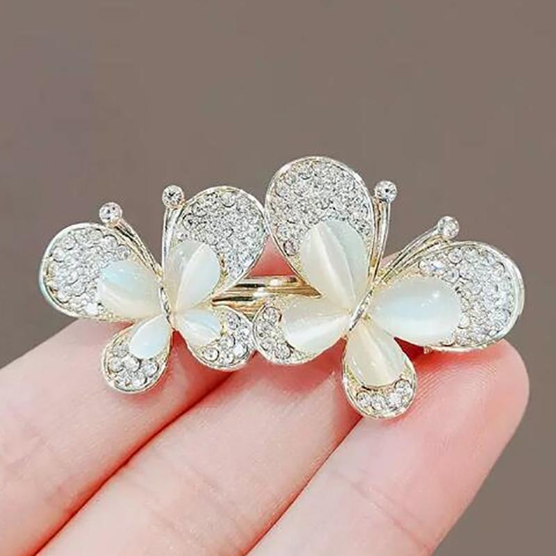 Brooches For Women Opal Trendy Elegant Butterfly Brooch Pin