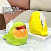 Cute Parrot Ceramic Tissue Box Lovely Napkin Storage Case  Storage Supplies