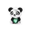 Luck Charm Copper Craft Four Leaf Clover Green Tree Frog Turtle Bead Pendant Ideal For Bracelet Women Diy Jewelry Present
