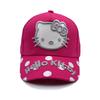 Embroidery Fashion Kids Cartoon Baseball Hat With Cotton Breathable