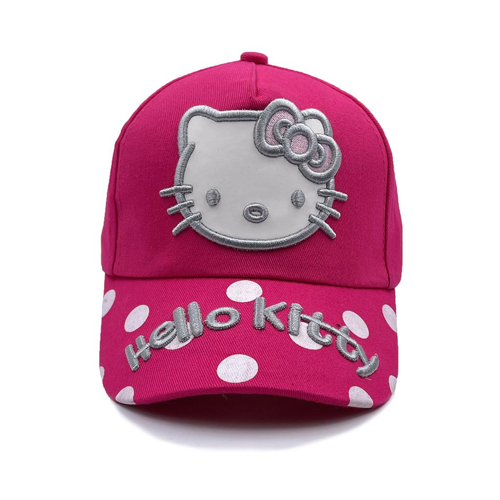 Embroidery Fashion Kids Cartoon Baseball Hat With Cotton Breathable
