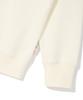 WACKY WILLY Women'S Typographic Crop Sweatshirt Cream