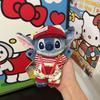 Disneys Stitch Cute Plush KeychainA Stitch Plush Bag Charm Accessory and Car Key Chain Perfect As A Holiday Gift or Toy
