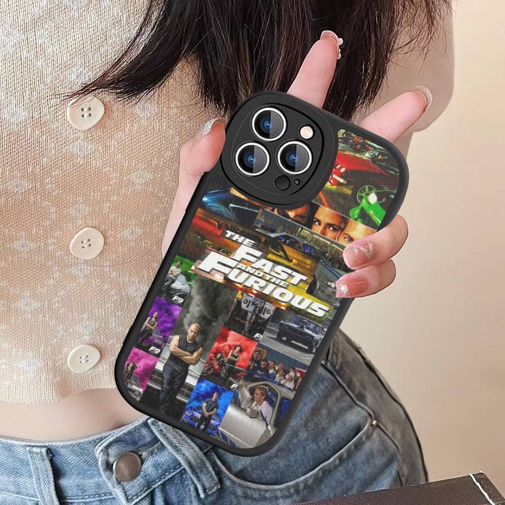 Movie Series Fast F-Furious Phone Cover For IPhone 11 12 13 14 15 16 Pro Max Mini Plus Soft Leather Case