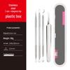 Blackhead Removal Needle and Tweezer Set for Acne and Pimple Extraction