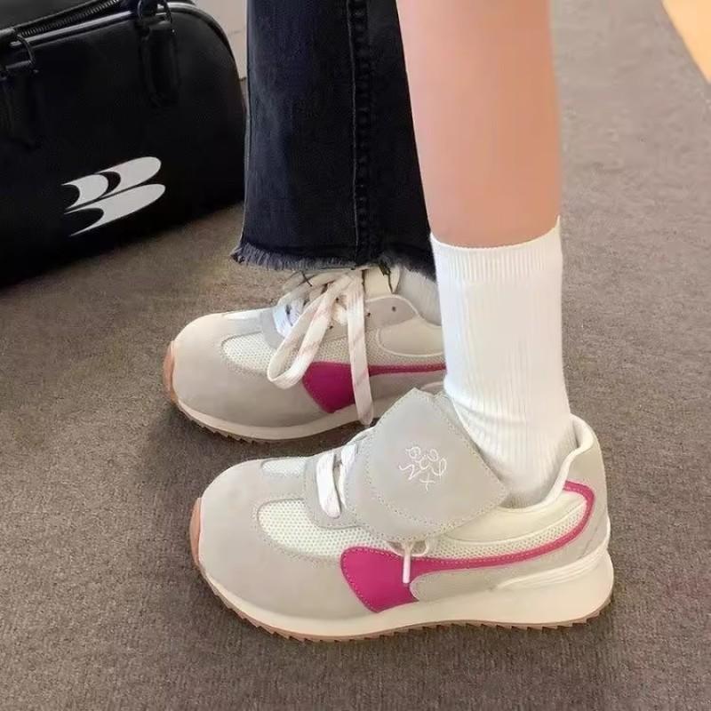 Mesh casual breathable women's shoes summer new versatile platform sports shoes women