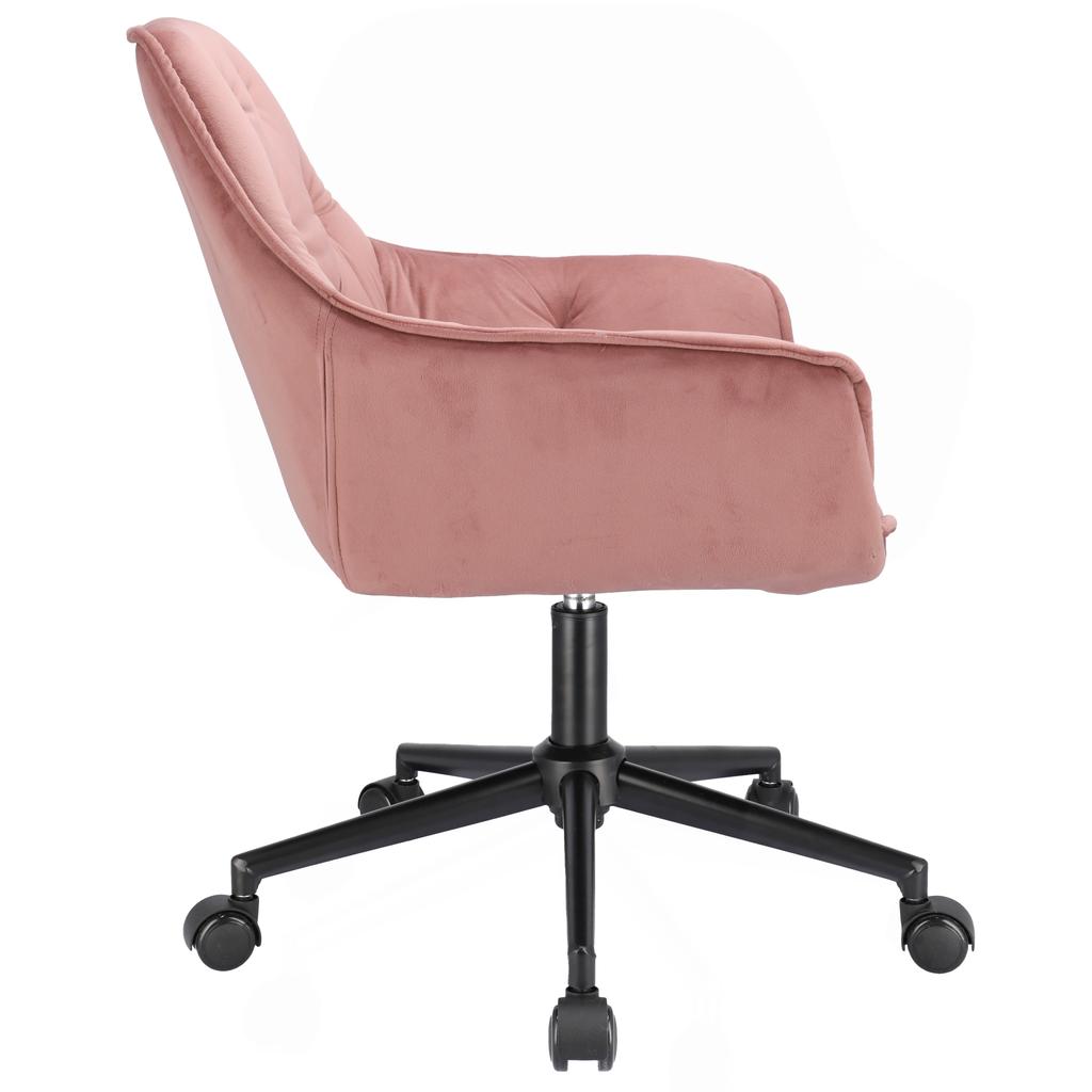 Largo Pink Swivel Black Legs