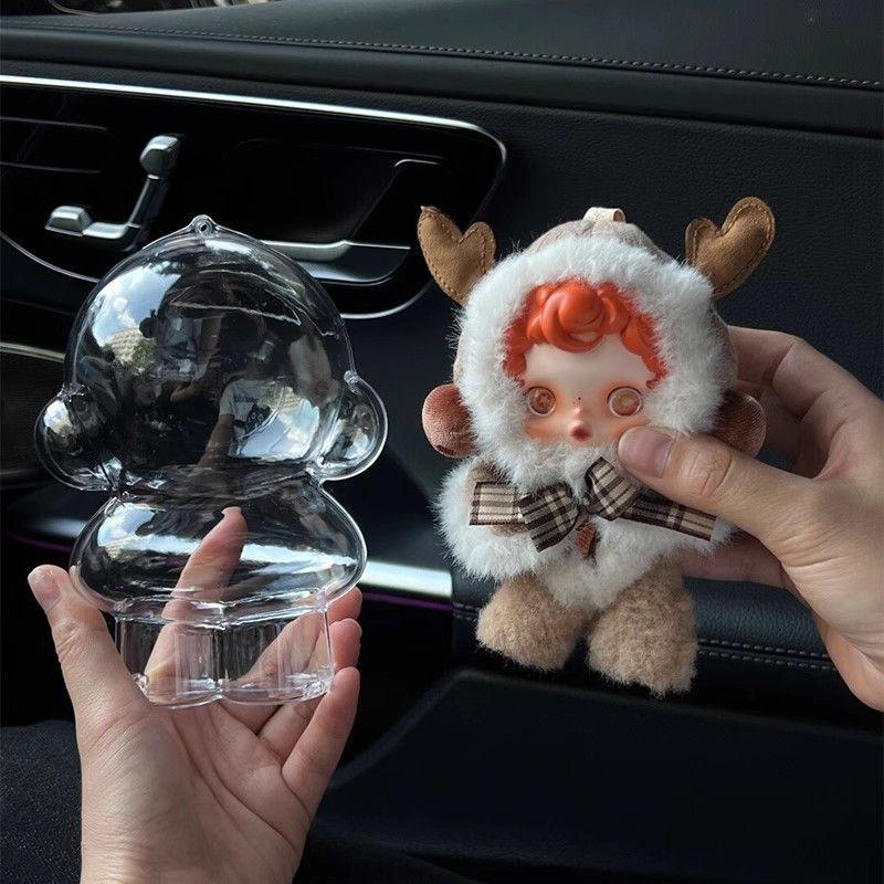 Winter Series SKULLPANDA Light Weaving Garden Acrylic Case Pendant