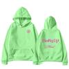 Katseye PINKY UP Kpop Print Hoodies Trendig Herren Damen Y2k Kapuzenpullover Sweatshirt Fleece Übergroß Trainingsanzug Streetwear Fans Geschenke Oberteile Jacken Anime Hoodie