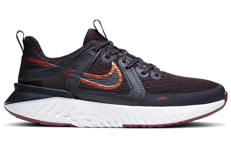 Women's Sneakers Nike Wmns Legend React 2 'Burgundy Ash Metallic Copper'