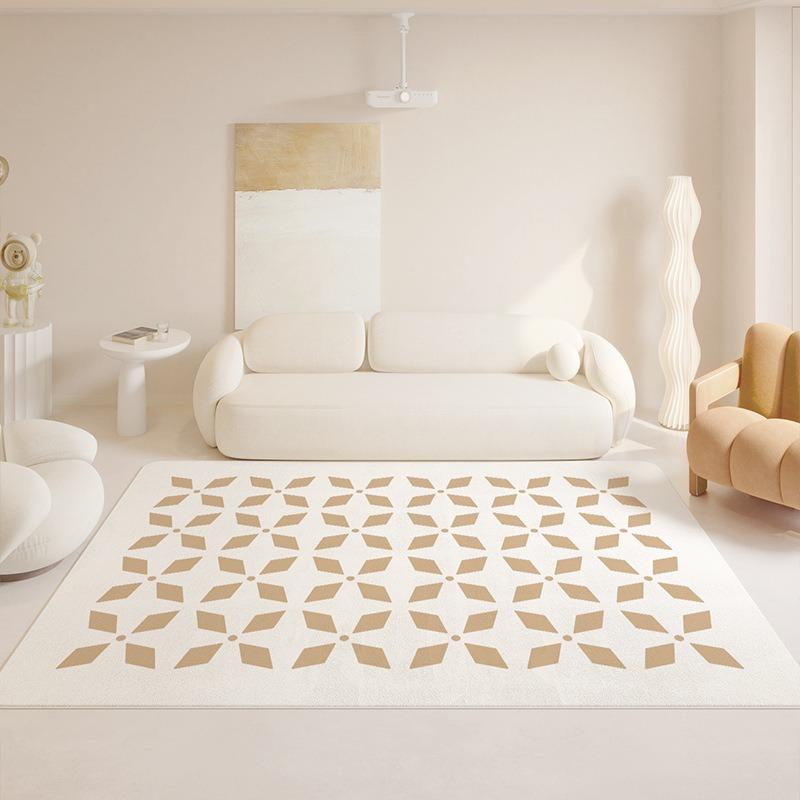 Colorful Carpet Kid Room Nordic Large Living Room Rug Soft Sofa Bedside Table Floor Mat Home Modern Bedroom Home Decorations