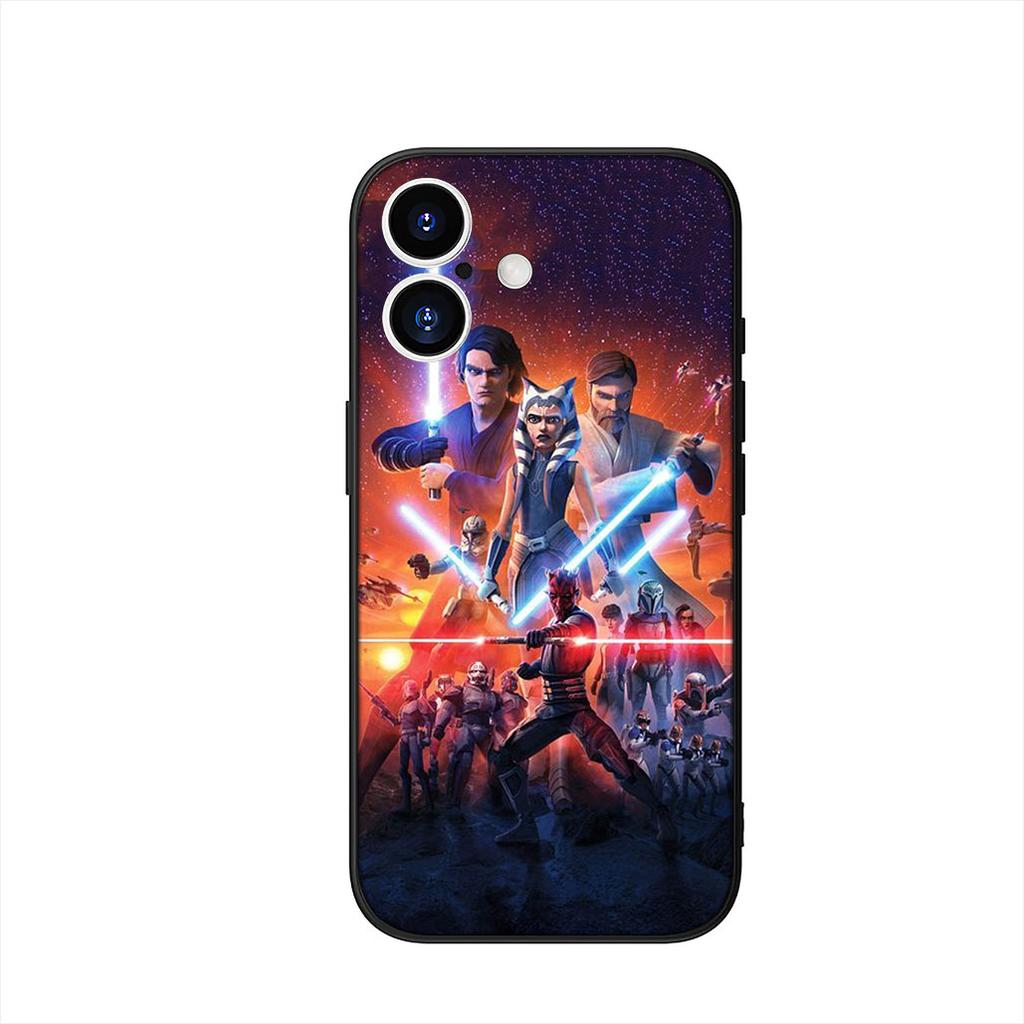 Cover per Samsung Galaxy S25 S23 S22 S24 FE Ultra Plus A56 A05 A06 A15 A16 A57 S7 Edge Custodia Sfondo Stelle Darths Wars Vaders