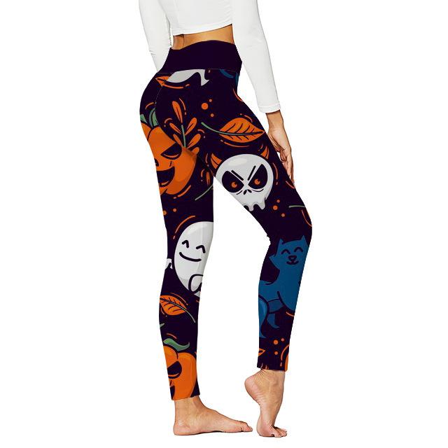 2026 New Spring Women's European & American Yoga Print Pants