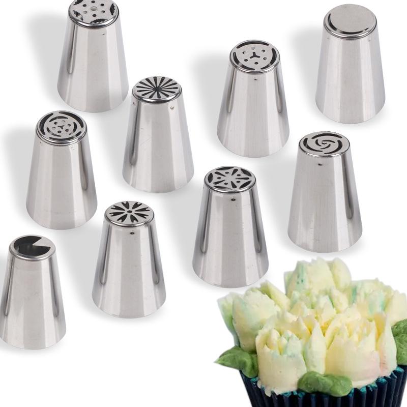 Piping Nozzle Cream Piping Cake Nozzle Leaf Piping Nozzle Set Baking Tools