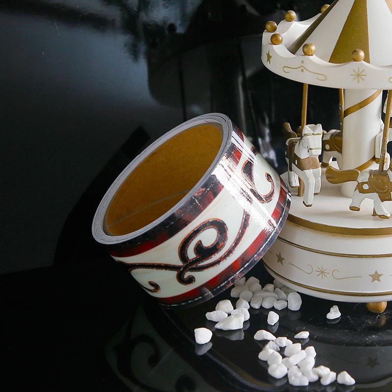 

3M светящаяся настенная наклейка на талию флуоресцентная самоклеящаяся настенная плинтусная линия обои декор для двери комнаты напольные наклейки 1 Pcs