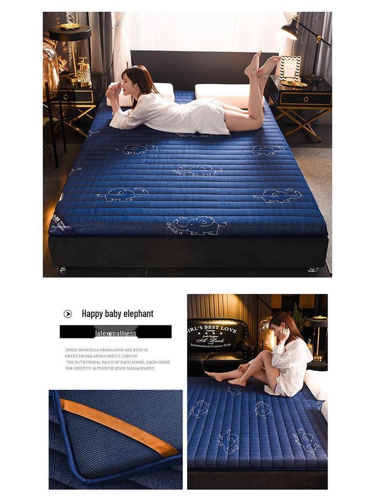 Natural Latex Mattress Rental - Home, Dorm, Hotel Use, Single Double Tatami Mat Topper