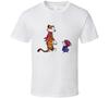 Calvin i Hobbes Eksploracja Śniegu Koszulka Męska Damska T-shirt Top