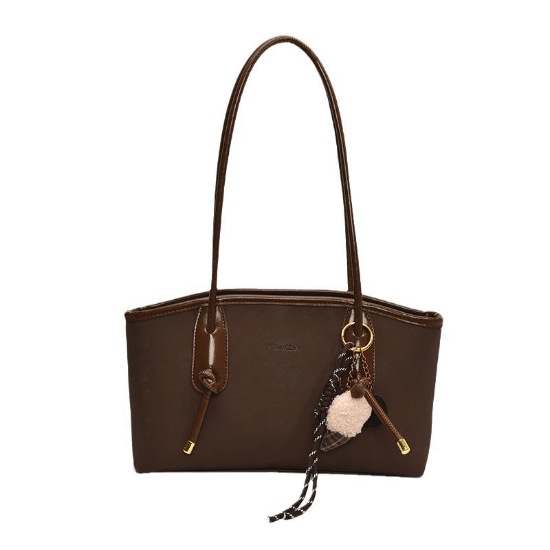 Retro Large-capacity Bag Women's Autumn and Winter New Texture Shoulder Bag Casual Messenger Bag Small Square Bag Tote Bag