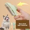 Dogs & Cats Hair Knot Comb Pet Grooming Brush with Dense Teeth Comb & Lice Removal for Dogs Cats Puppy Kitten Long Hair Dog Hair