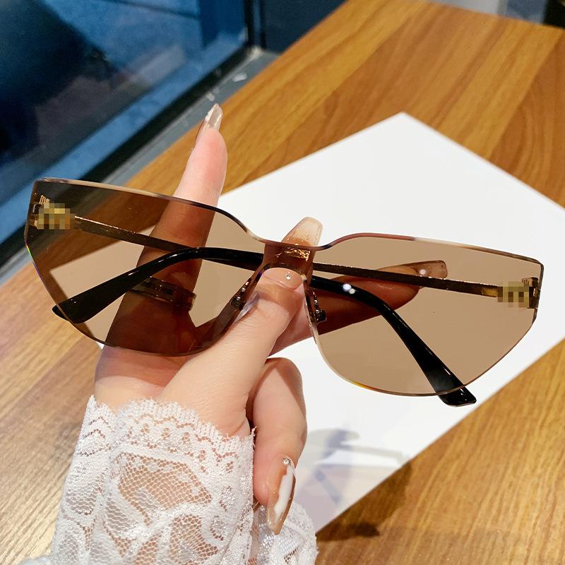 

Frameless Letter M Mijia Sunglasses Cat Eye Trend Sunglasses Men S And Women S Sunglasses