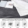 (Super King, Grigio) Coperta Pesante Spessa Copriletto Singolo Doppio King Size-Calda Soffice per Inverni Estremi