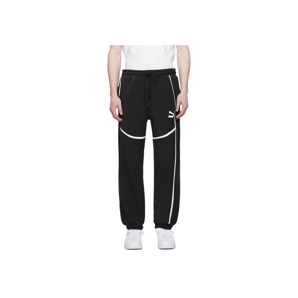 Puma Joshua Vides Sweatpants Logo Print Comfortable Casual Jogger Knit Pants Men Bottoms 535434-01