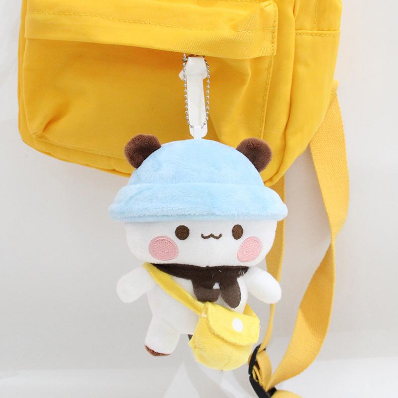 Factory  20cm Soft Cotton Bubu and Dudu Plush Keychain Stuffed Toys Cartoon Style Christmas Gifts for Kids