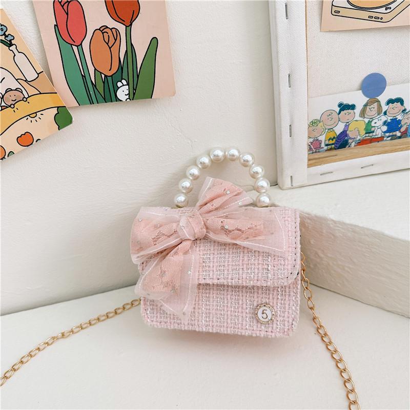 Cute And Trendy Single Shoulder Bag With Bowknot Design Ideal For Kids